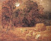 Samuel Palmer The Harvest Moon oil painting reproduction